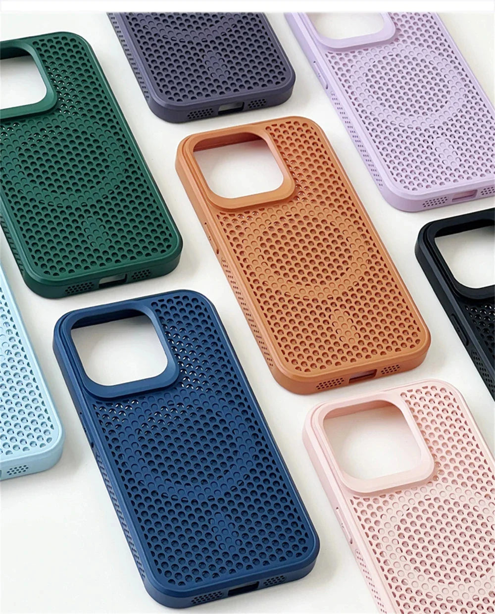 Matte Breathable Honeycomb Case