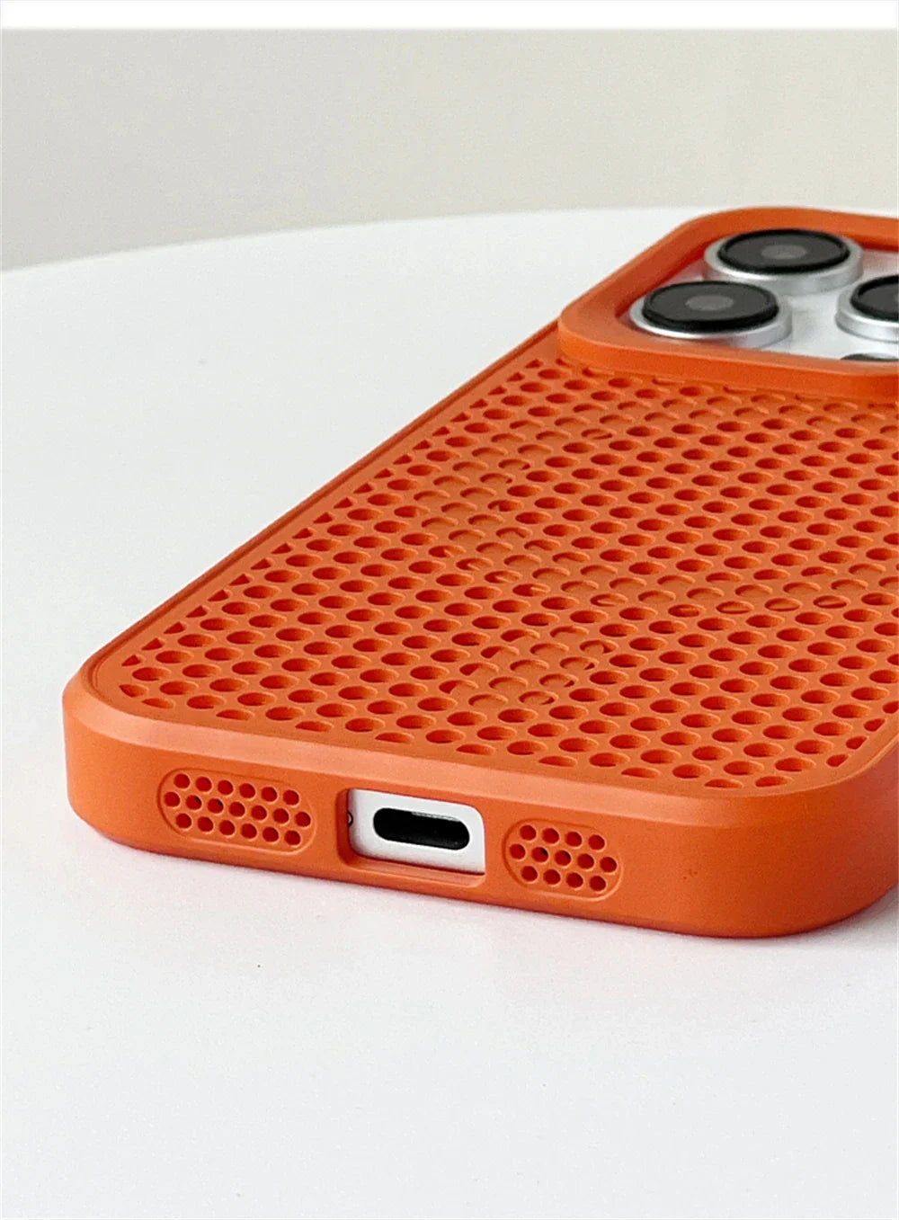 Matte Breathable Honeycomb Case